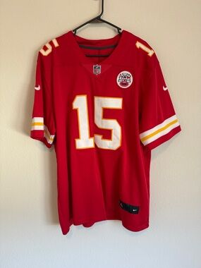 NFL Red Kansas City Chiefs Replica Football Jersey